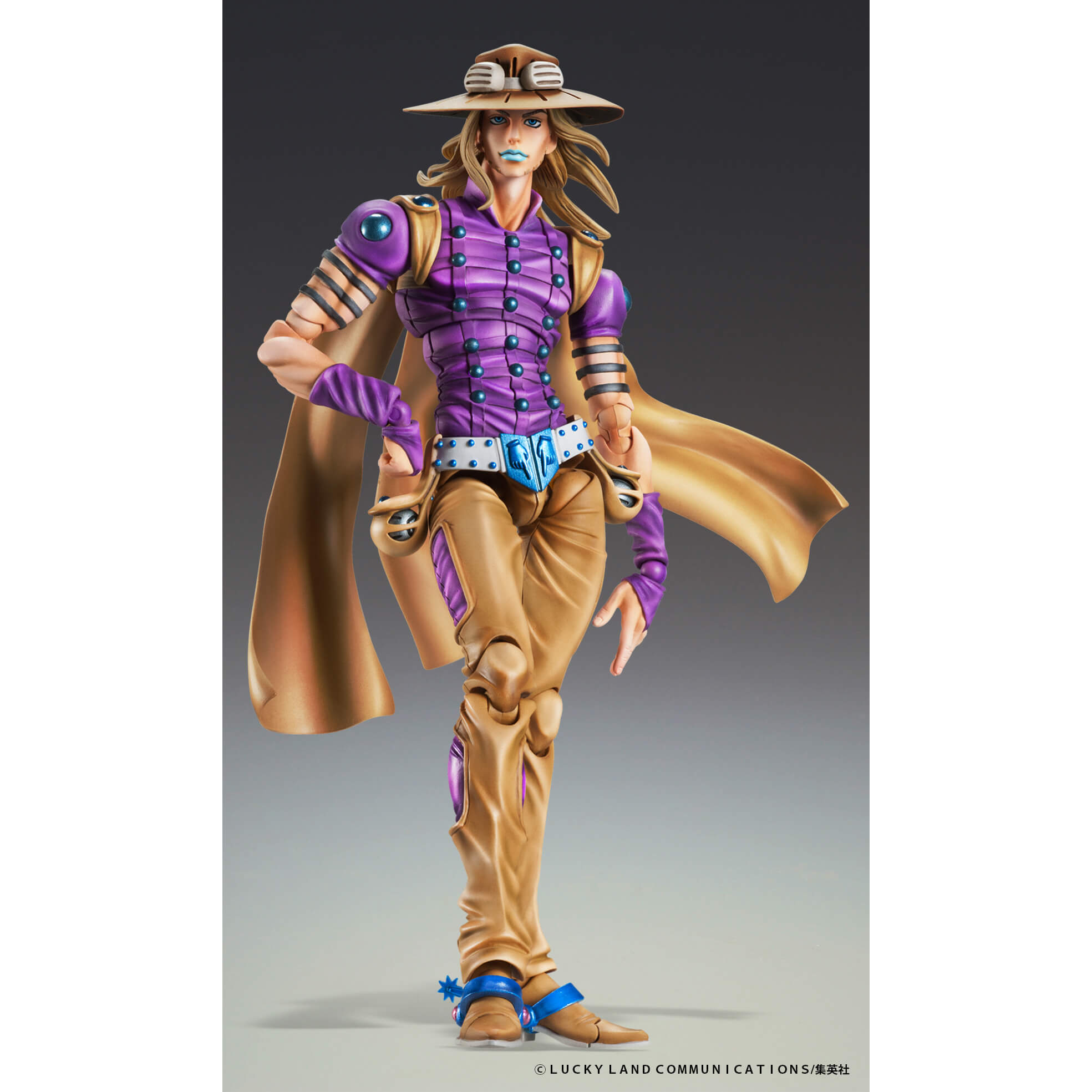 [Resale]Super Action Statue JoJo's Bizarre Adventure Part7 Steel Ball Run Gyro Zeppeli Ver. 1.5
