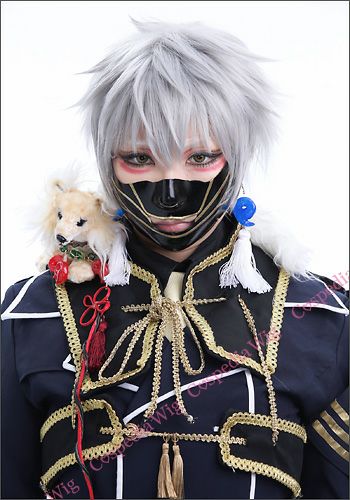 ”Touken Ranbu”Nakigitsune style cosplay wig