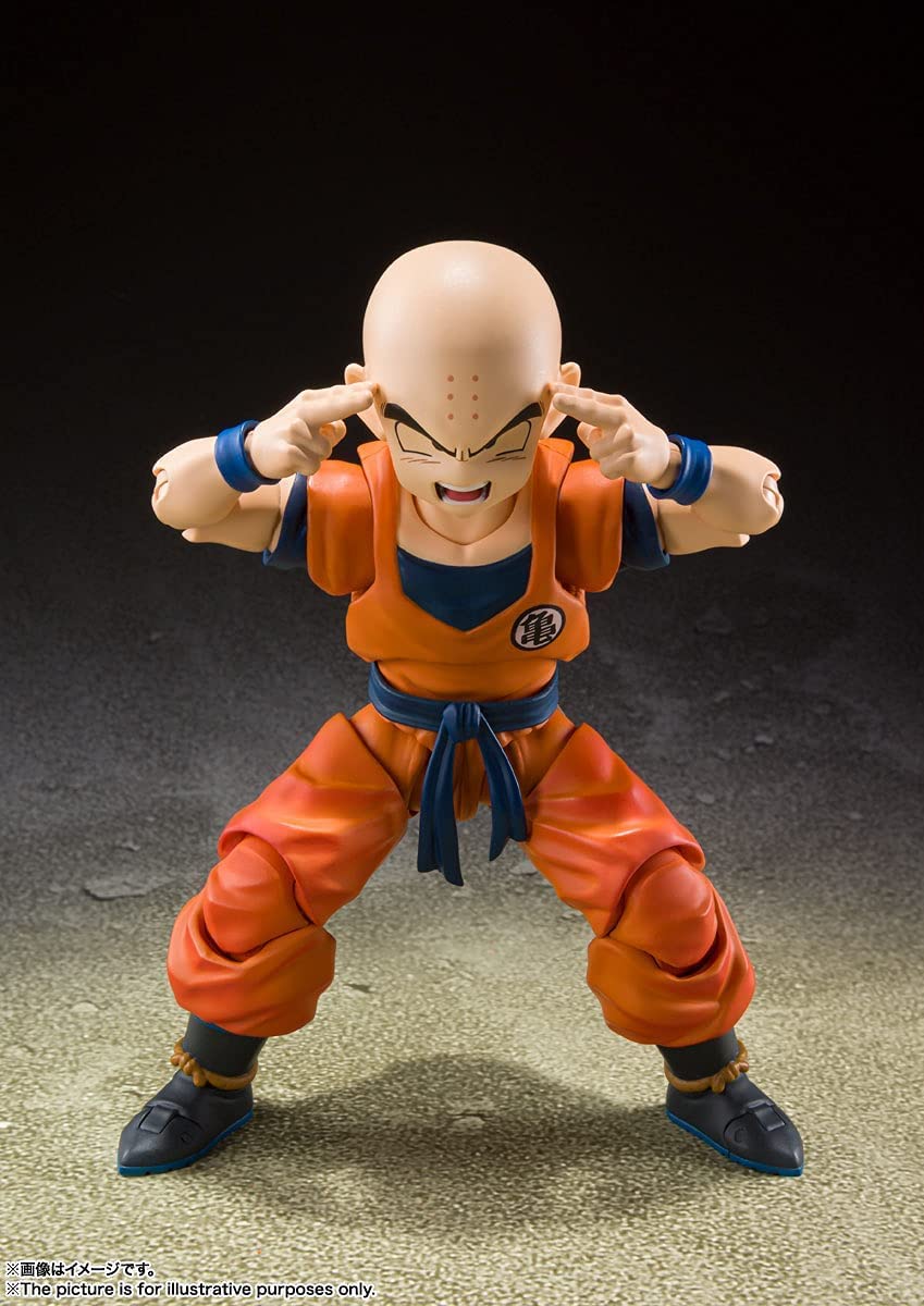 SH.Figuarts Krillin -Strongest Earthling Man- 