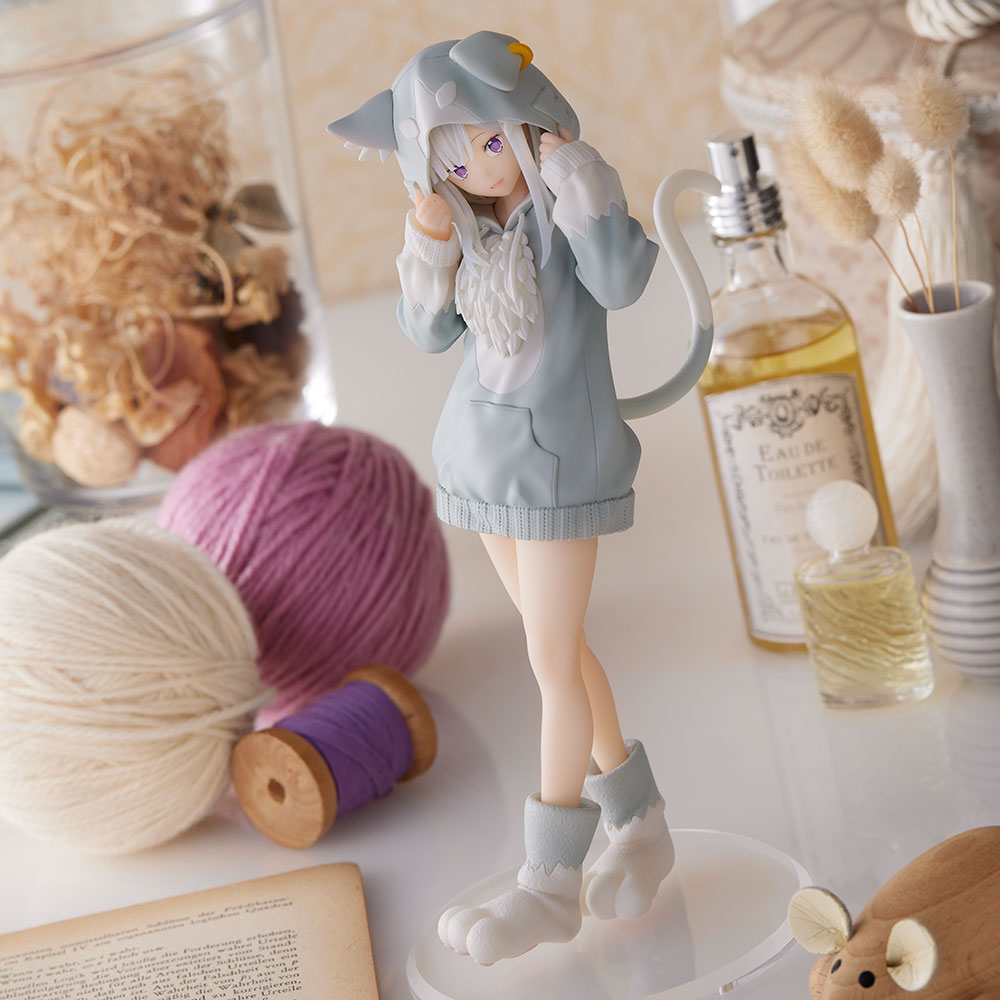 Re:Zero Starting Life in Another World ‐ SPM Figure - Emilia (The Great Spirit Puck) Figure