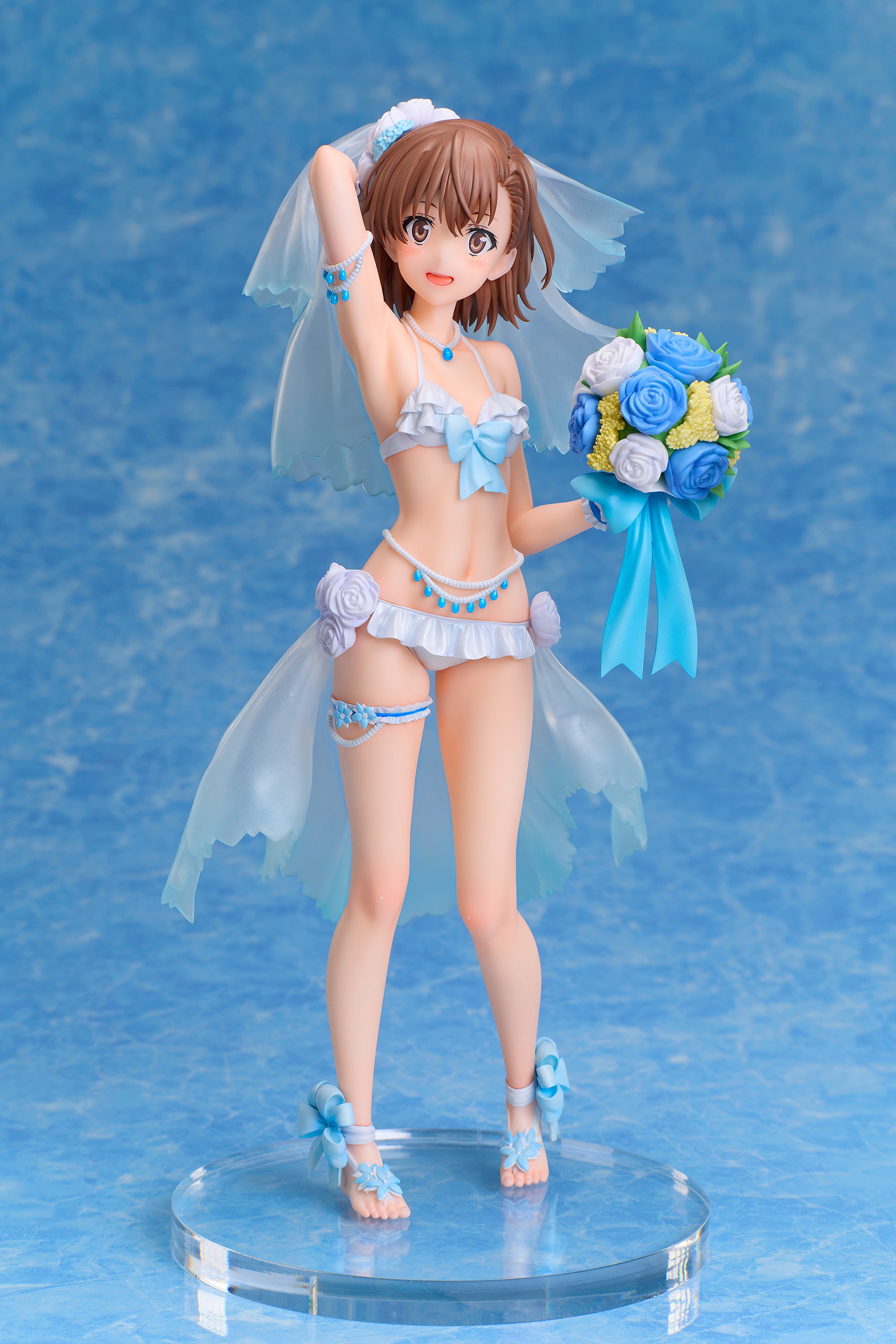 A Certain Scientific Railgun T Misaka Mikoto Wedding Swimsuit Ver. 1/7 Complete Figure