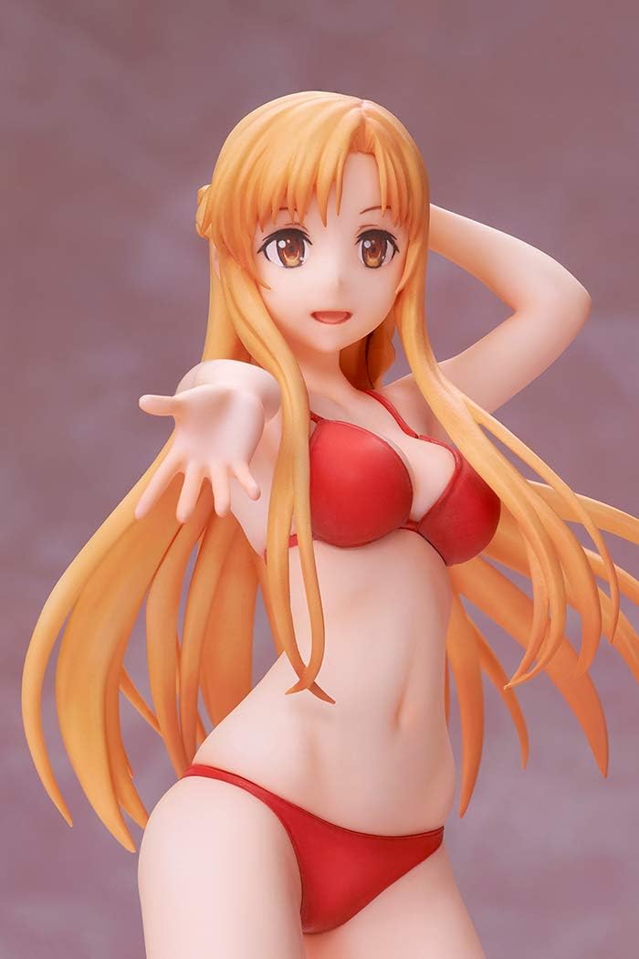 Assemble Heroines Sword Art Online Asuna [Summer Queens] 1/8 Half Complete Model Assembly Figure Kit
