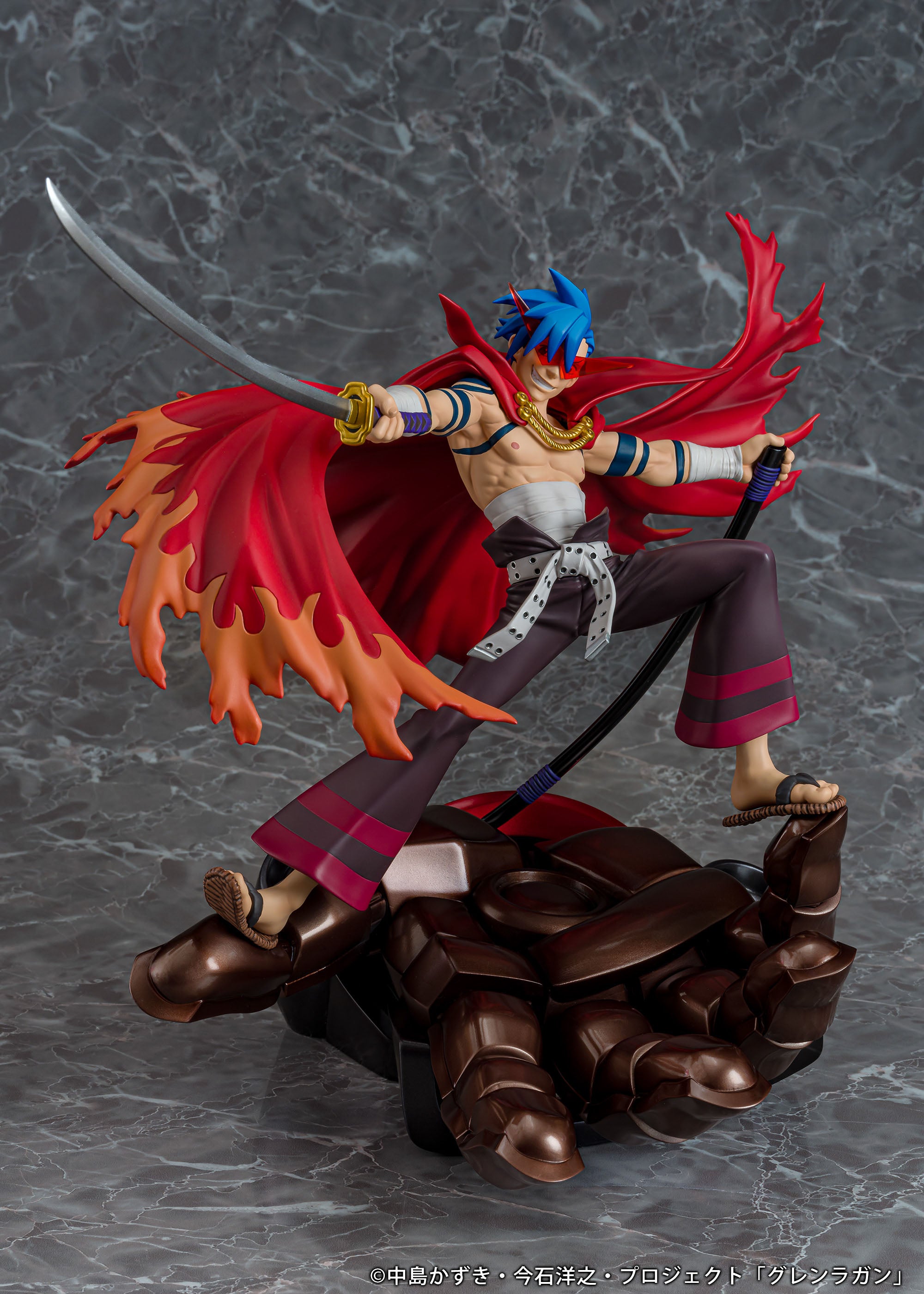 Tengen Toppa Gurren Lagann Scale Figure Kamina & Gurren