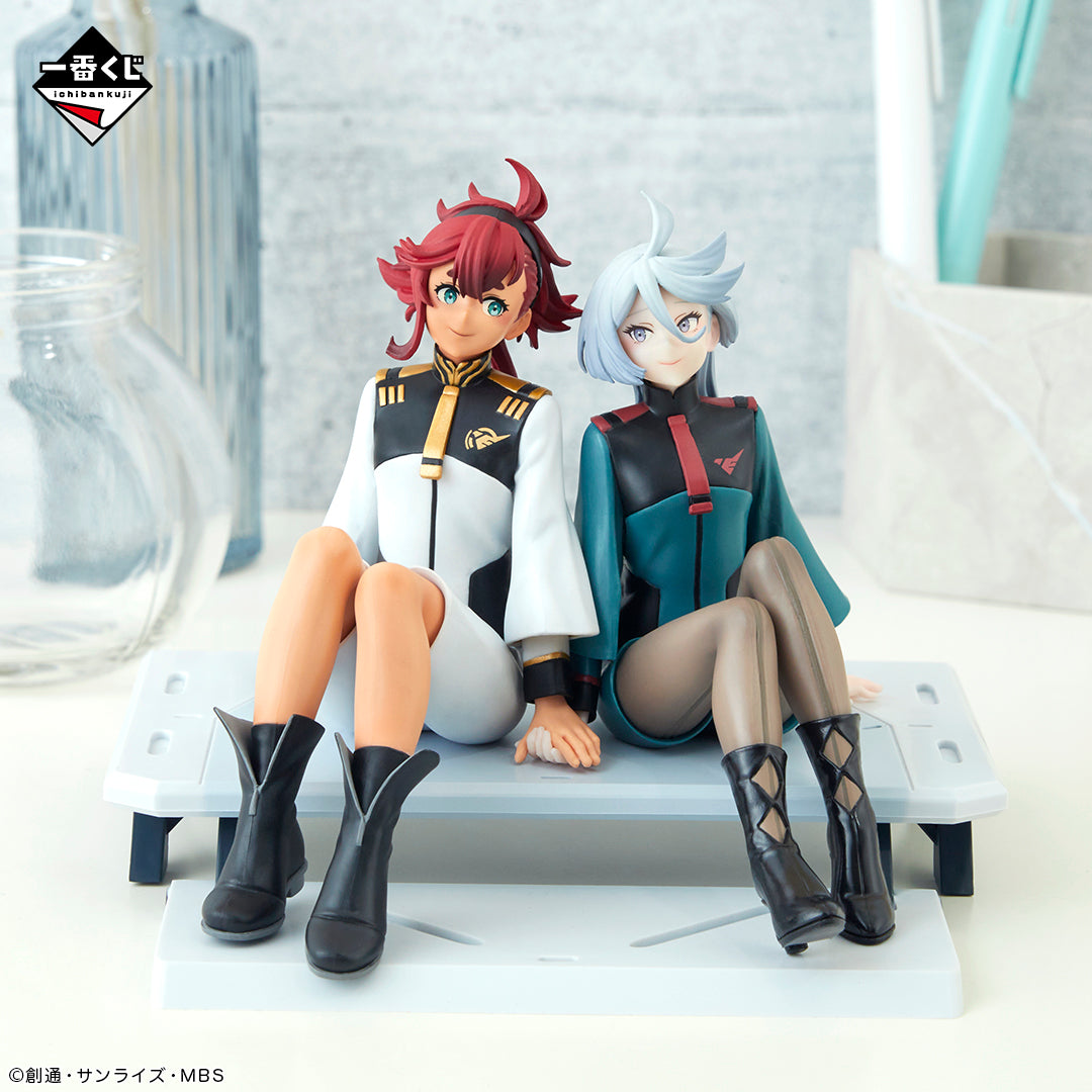 Mobile Suit Gundam: The Witch from Mercury Vol3 Blessings to the fullest for you Suletta Mercury & Miorine Rembran Figure Last One Ver. [Ichiban-Kuji Prize Last One]