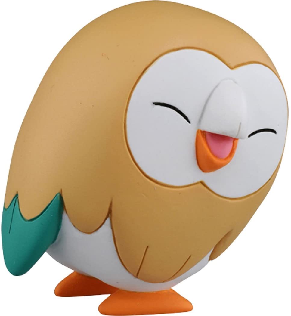 Pokemon - MonColle EX EMC_28 Rowlet (Smiling)