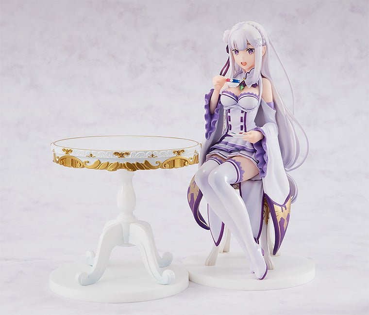 KDcolle Re:ZERO -Starting Life in Another World- Emilia Tea Party Ver. 1/7 Complete Figure