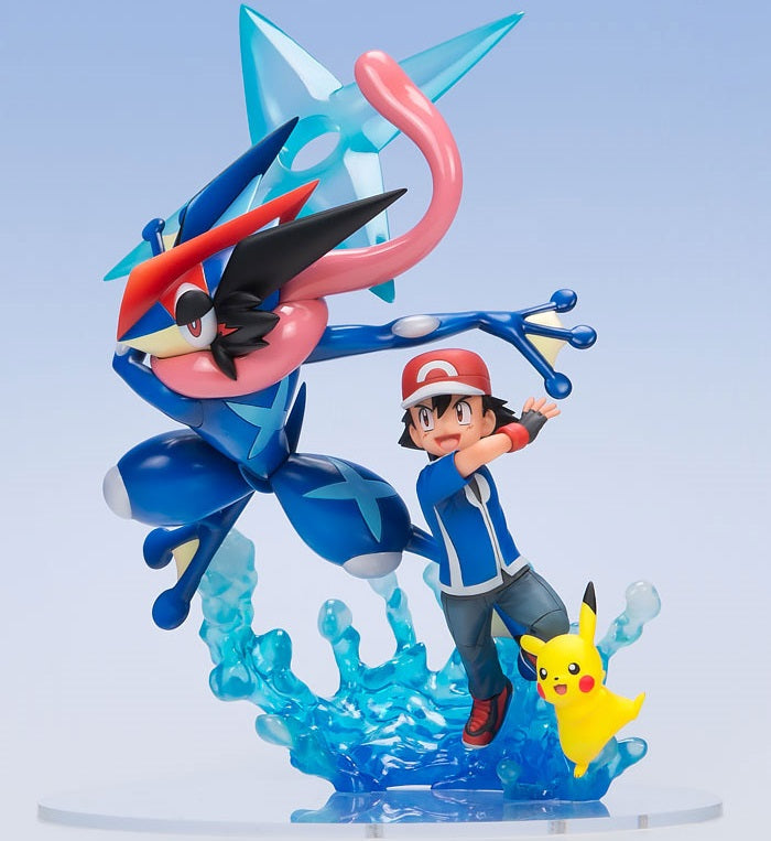 GE.M. Series - Pokemon: Ash & Pikachu & Ash's Greninja Complete Figure