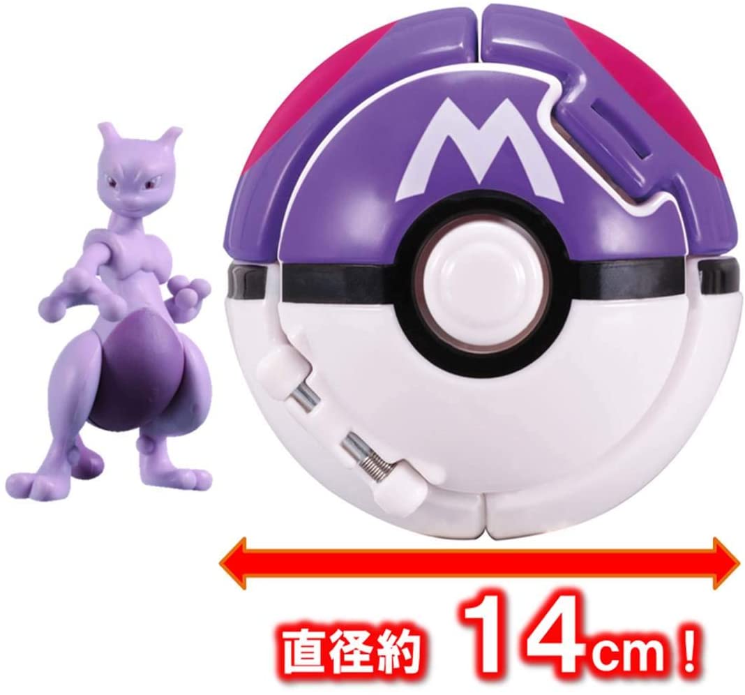 Pokemon MonColle World MonColle PokeDel-Z BIG Mewtwo (Masterball)