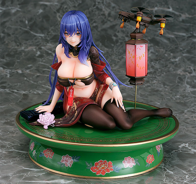 Girls' Frontline DP-12 Echeveria Lantern -Crimson- 1/6 Complete Figure
