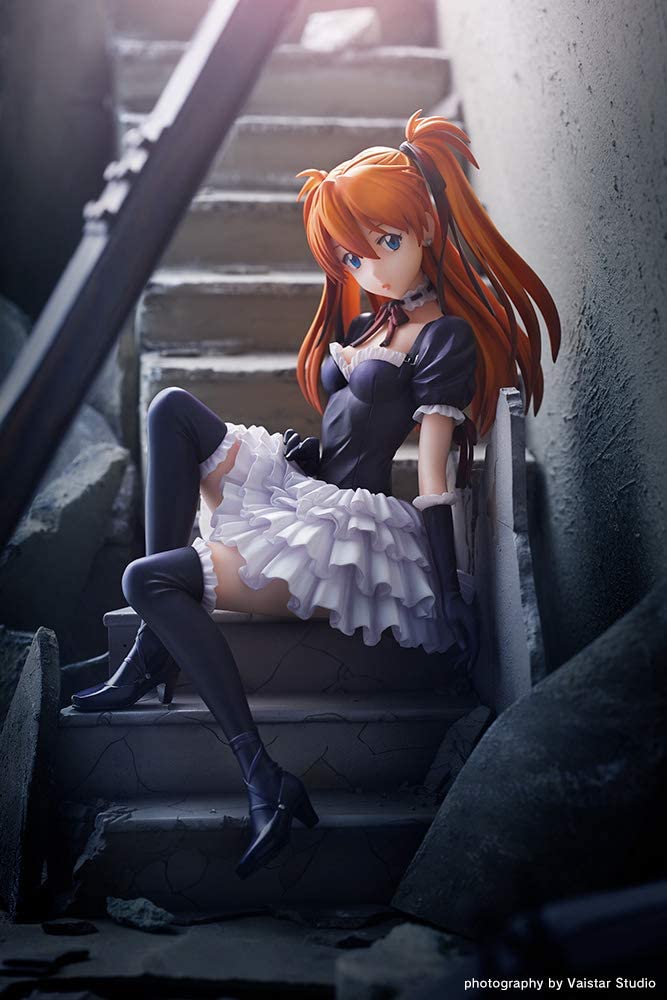 Neon Genesis Evangelion Asuka Langley Soryu -Gothic Lolita ver.-:RE 1/7 Complete Figure