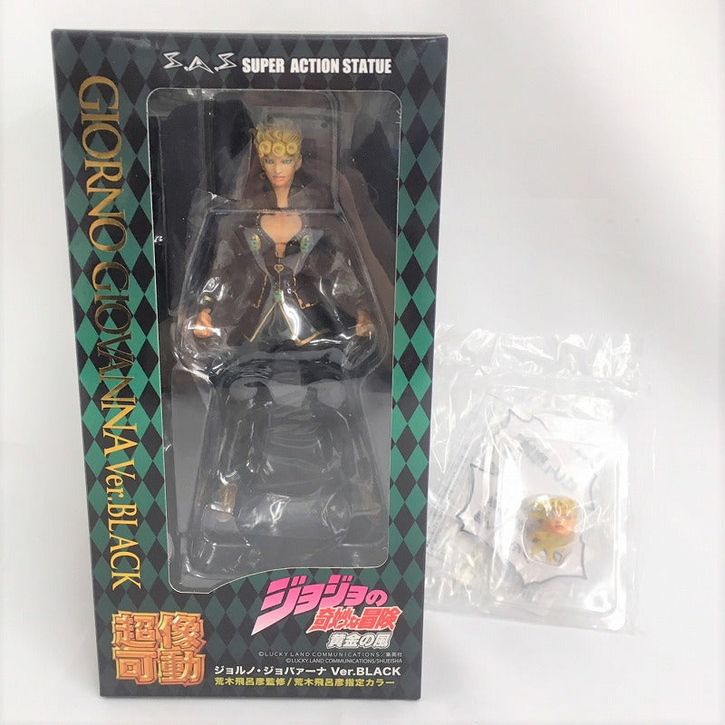 Super statue Movable JoJo's Bizarre Adventure Part 5 Giorno Giovana Ver.black [Limited benefits]