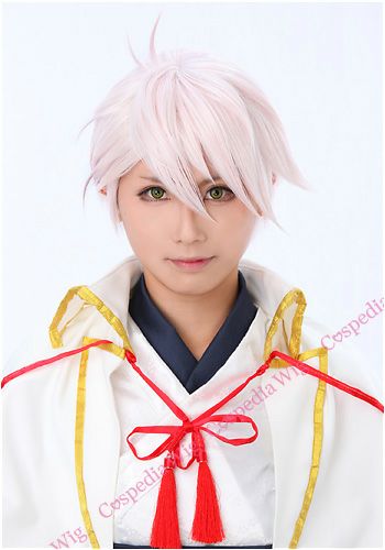 ”Touken Ranbu”Saniwa style cosplay wig