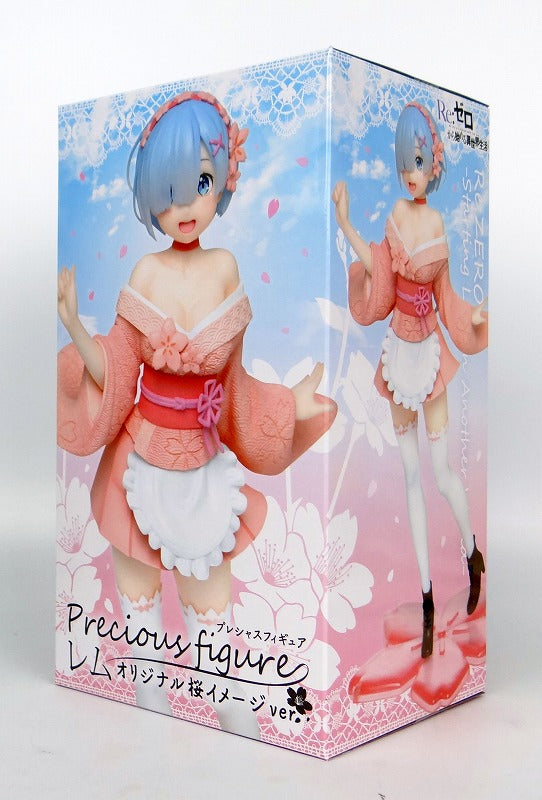 Taito Re: Different World Living Precious Figure Rem Original Sakura Image Ver.