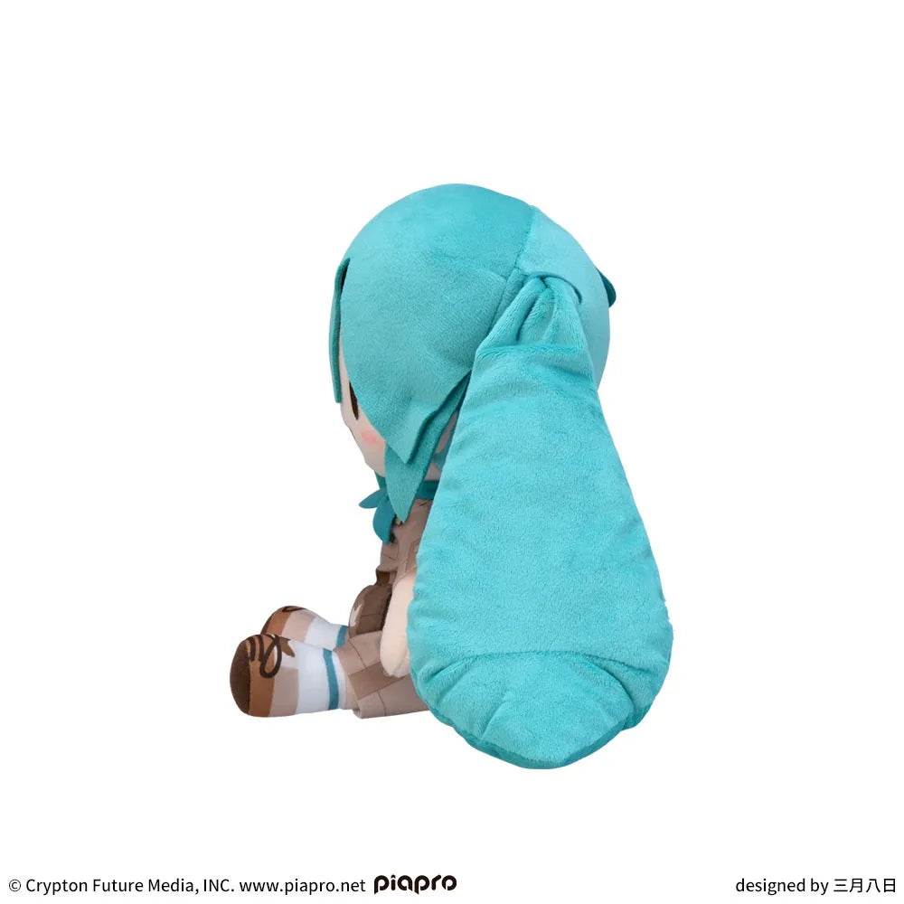 Hatsune Miku Series Fuwapuchi M Plush Toy Hatsune Miku Outing Series Zoo Ver.