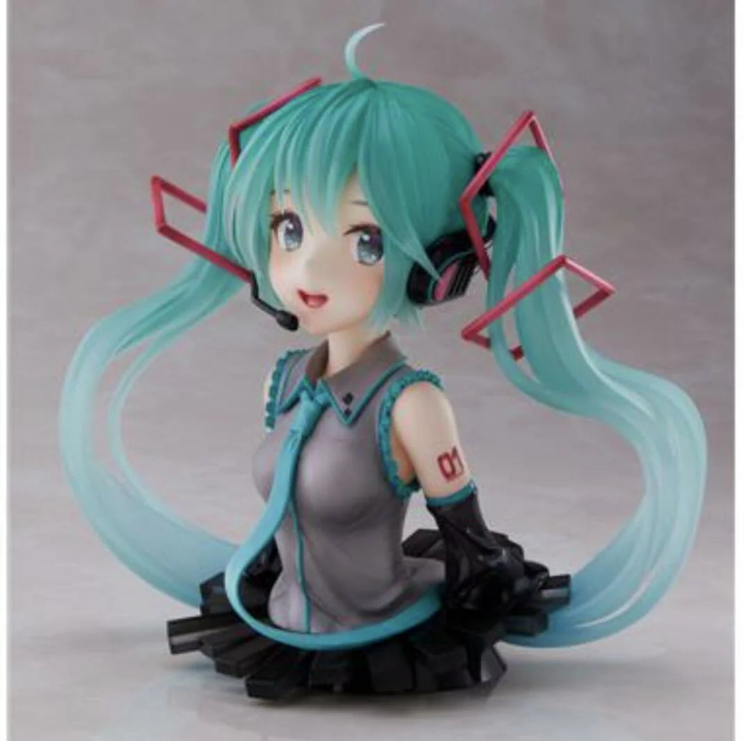 Taito Kuji Hatsune 39 (Miku) Day Commemorative Lottery A-Prize Bust Figure (Gray)