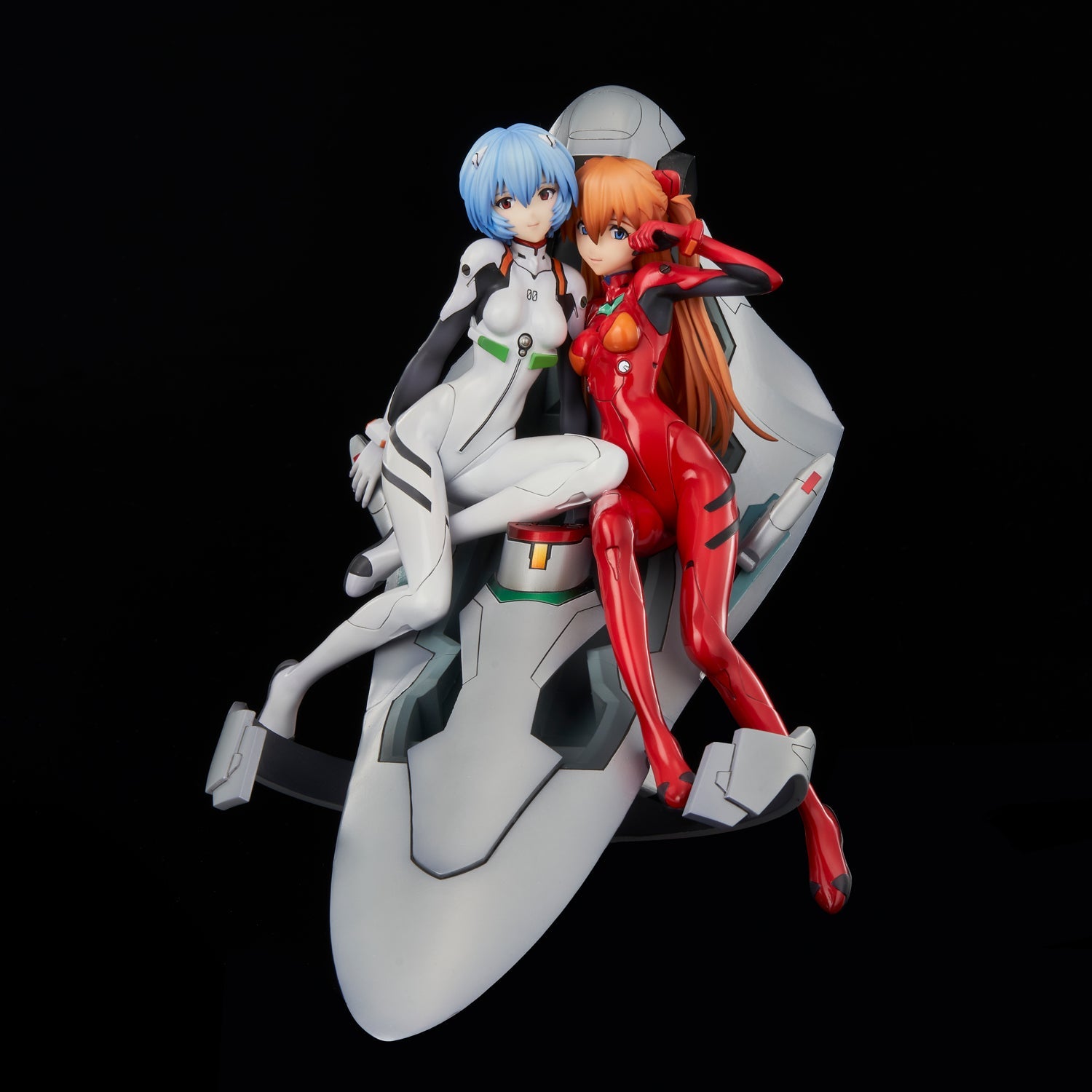 Neon Genesis Evangelion Rei & Asuka - twinmore Object - Complete Figures