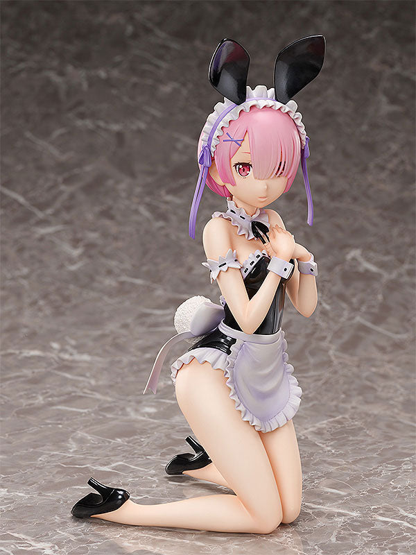 B-STYLE Re:ZERO -Starting Life in Another World- Ram Bare Leg Bunny Ver. 1/4 Complete Figure