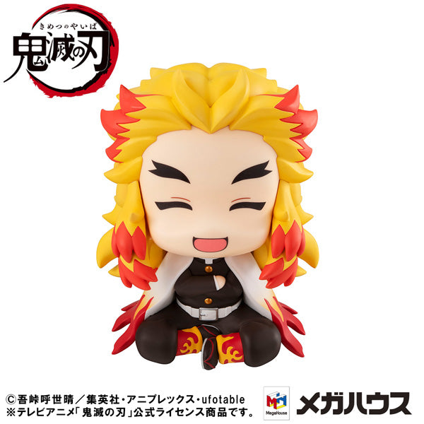 LookUp Demon Slayer: Kimetsu no Yaiba Kyojuro Rengoku Smiling ver. Complete Figure