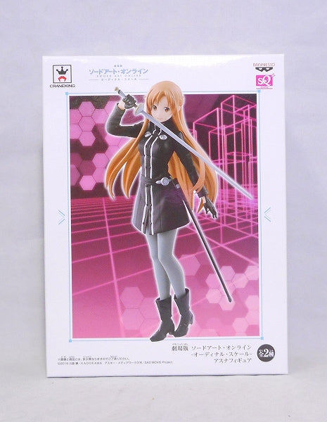 SQ Figure Theatrical Version Sword Art Online-Odinal Scale-Asunaphygia B Asuna Black Swordsman ver. 37312