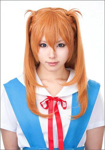 ”NEON GENESIS EVANGELION” Shikinami Asuka Langley style cosplay wig
