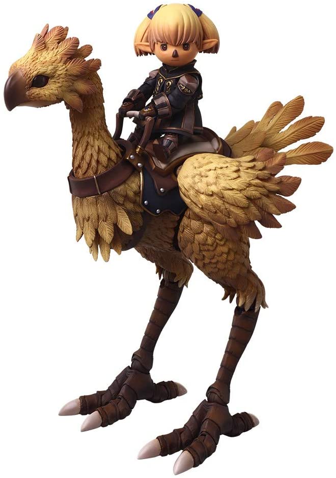 Final Fantasy XI BRING ARTS Shantotto & Chocobo Action Figures