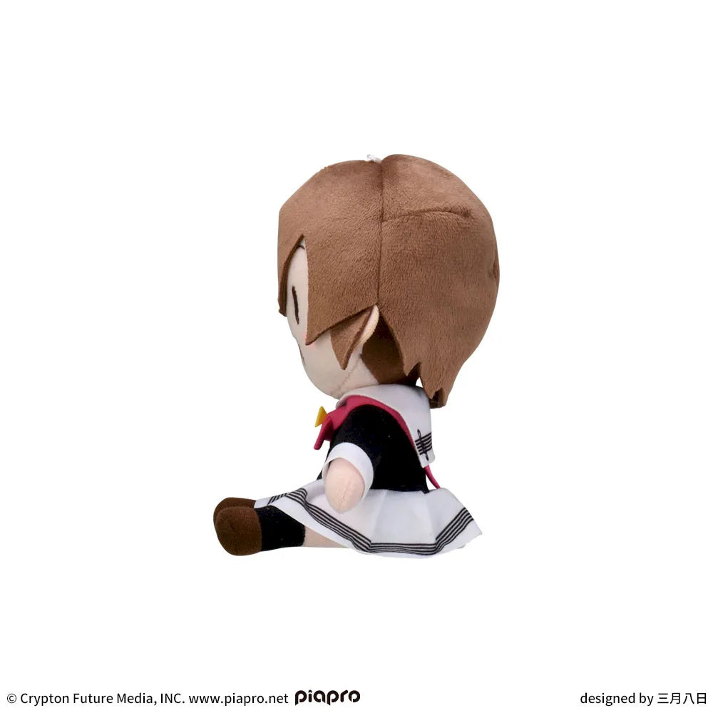 Hatsune Miku Series Fuwapuchi Mini Plush Toy MEIKO School Uniform Ver.