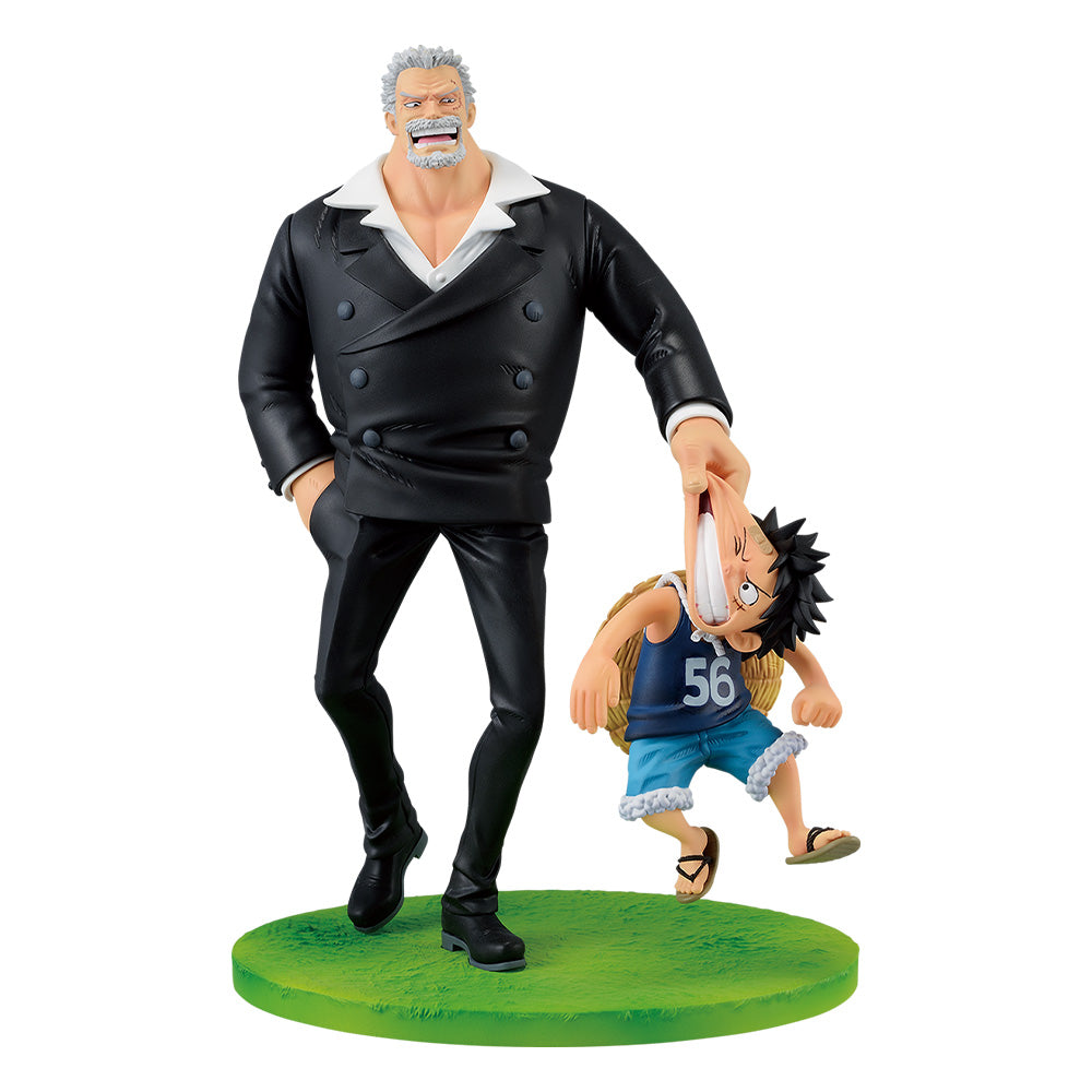 ONE PIECE - ROAD TO DAWN - Tracks of Adventure - Revible Moment - Monkey D Luffy & Monkey D. Garp [Ichiban-Kuji Prize B]