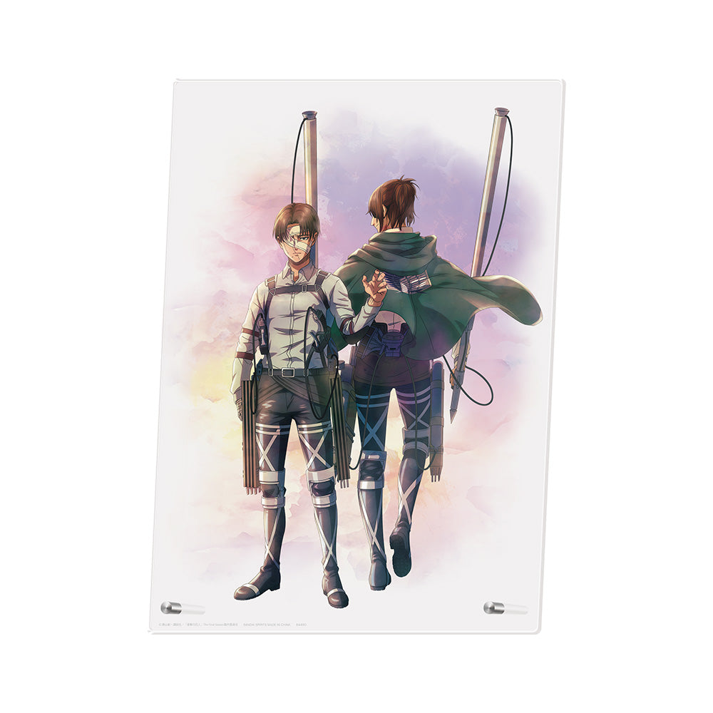 Attack on Titan - The Rumbling - Acryl Board -Dedicate your heart! [Ichiban-Kuji Prize E] (Re-release)
