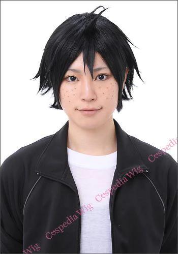 ”Haikyu!!” Tadashi Yamaguchi style cosplay wig