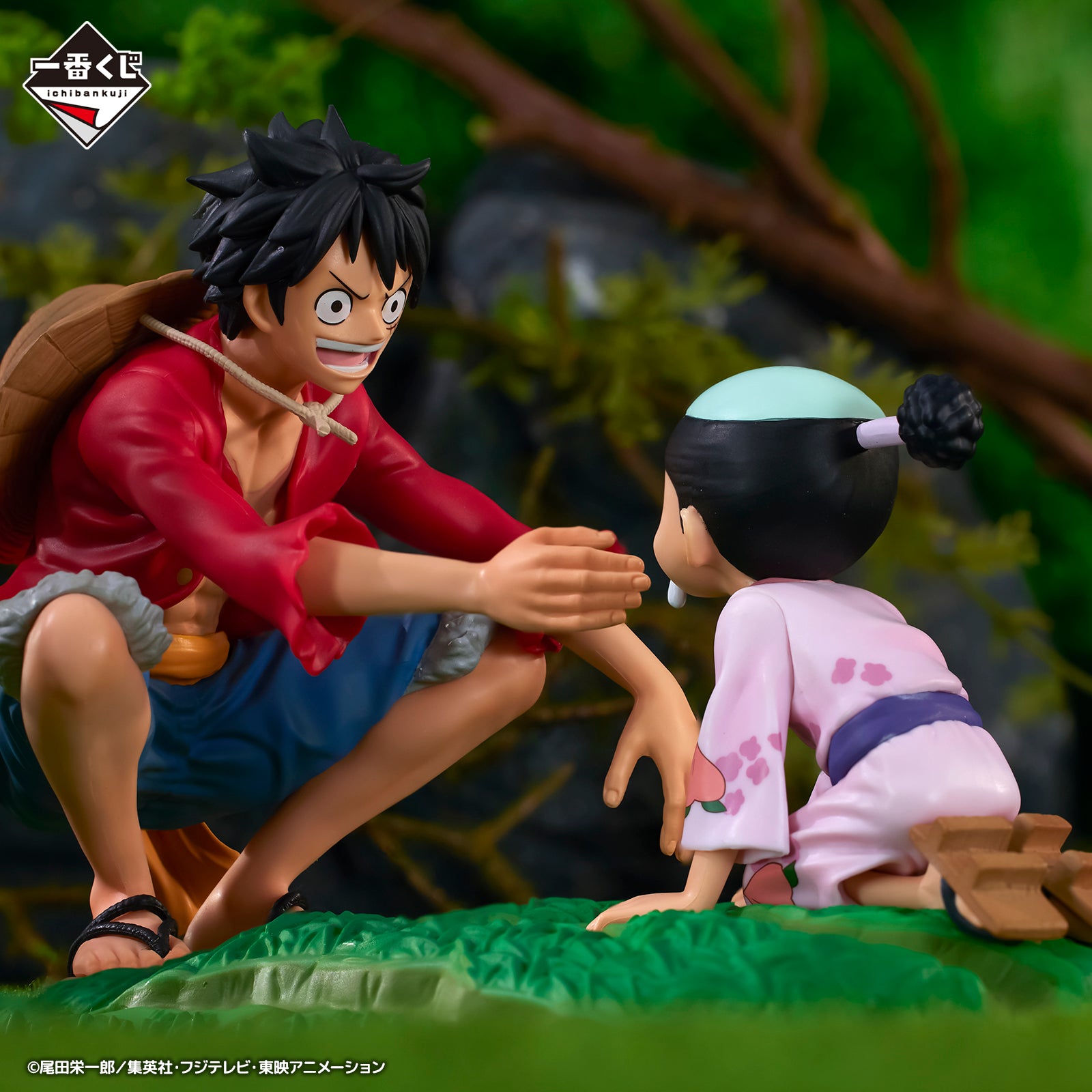 ONE PIECE A New Dawn Revible Moment - Luffy＆Momonosuke [Ichiban-Kuji Prize C]