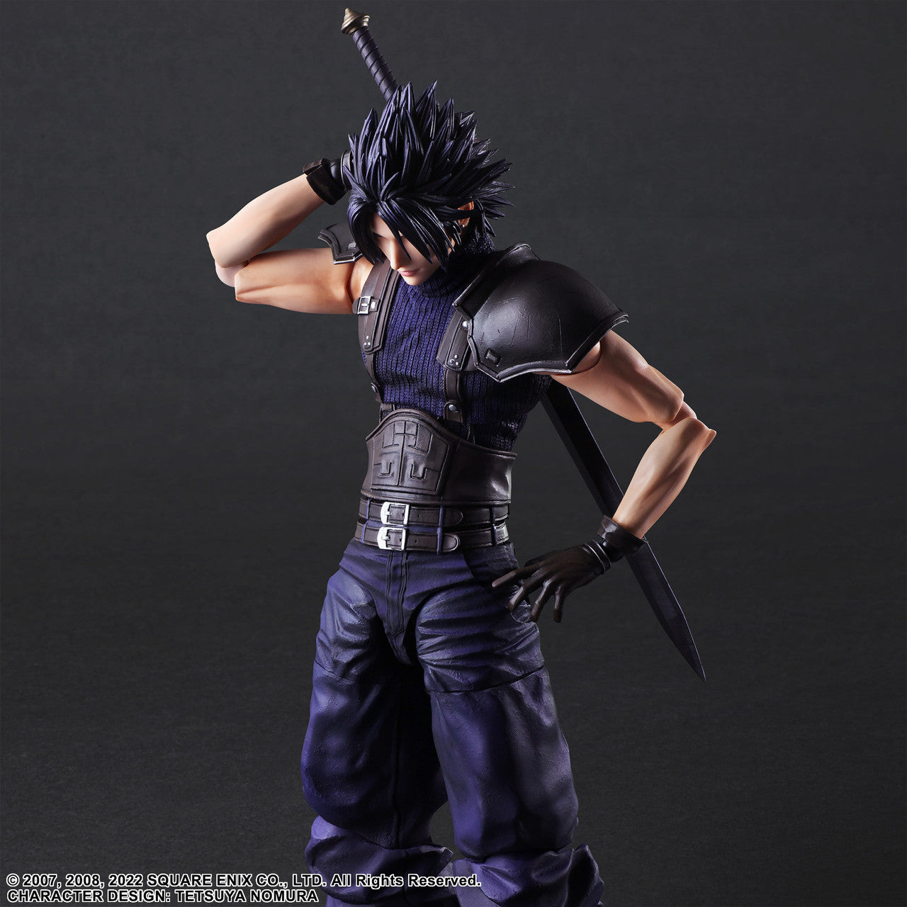 Crisis Core: Final Fantasy VII Reunion PLAY ARTS Kai Zack Soldier Class 2nd