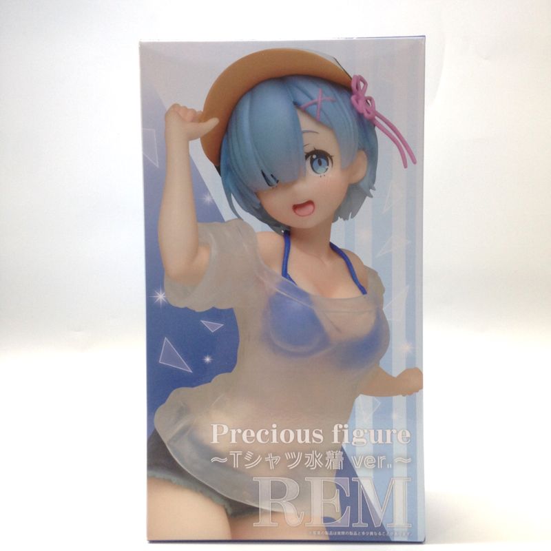 Taito Re: Different World Living Precious Figure Rem -T -shirt swimsuit Ver.