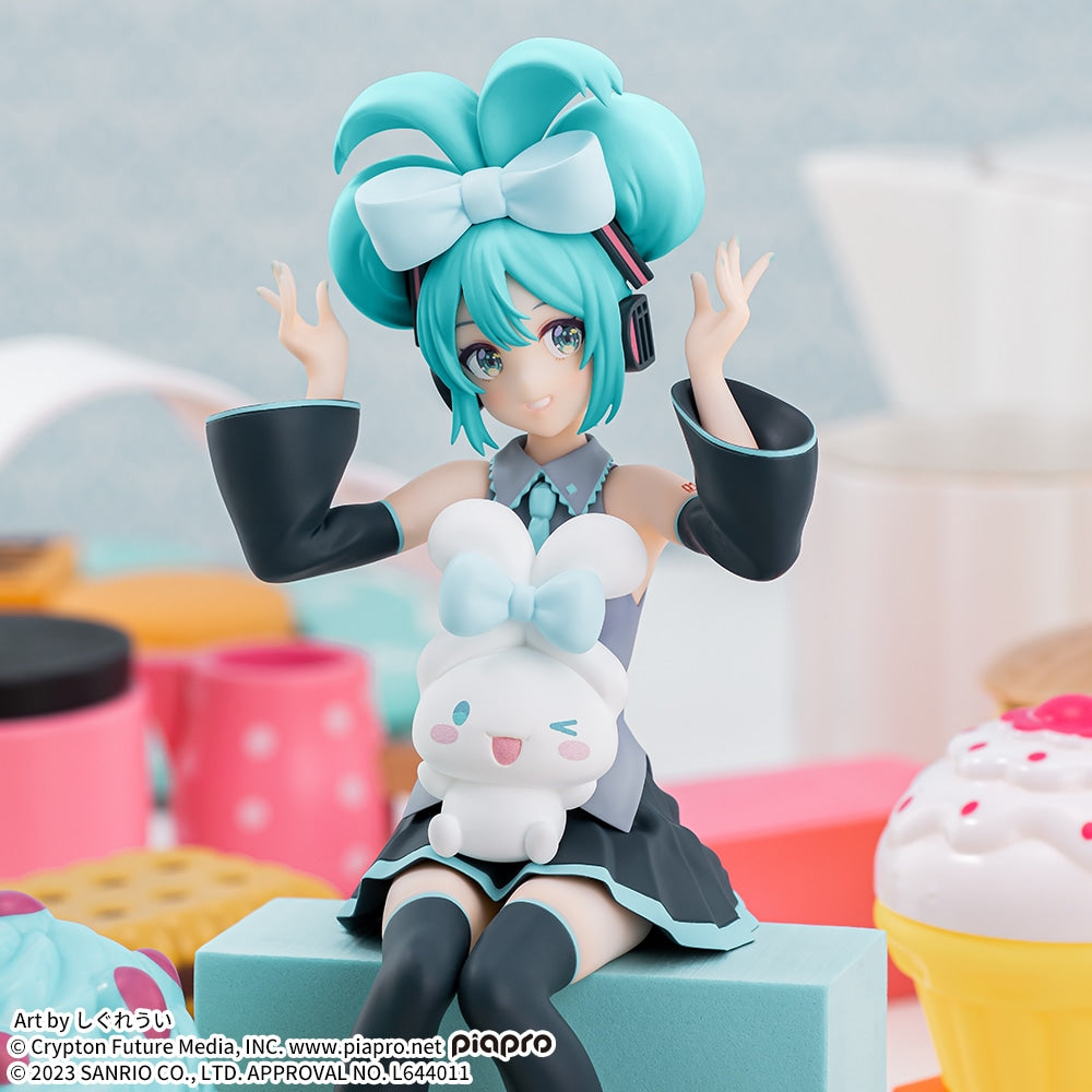 Hatsune Miku Series - Chokonose Premium Figure - Hatsune Miku × Cinnamoroll