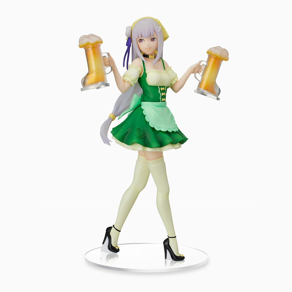 Re:Zero - Starting Life in Another World - Emilia - SPM Figure - Oktoberfest Ver.