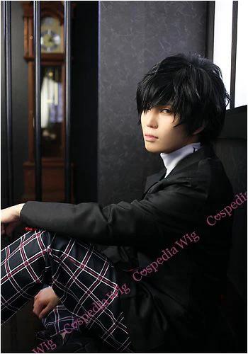 ”PERSONA5” Protagonist(Ren Amamiya/JOKER) style cosplay wig
