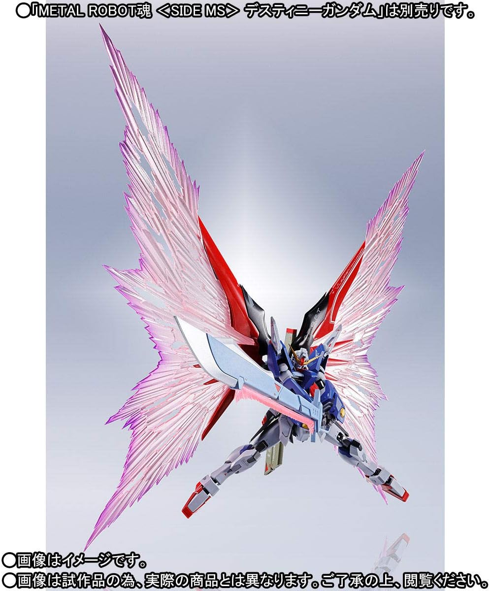 METAL Robot Spirits -SIDE MS- Mobile Suit Gundam SEED DESTINY Destiny Gundam Light Wings & Effect Set [Tamashii Web Shoten Exclusive]