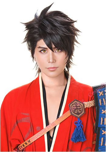”Touken Ranbu”Mutsunokami Yoshiyuki style cosplay wig