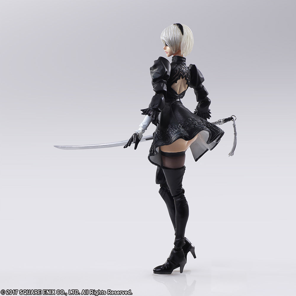 BRING ARTS - NieR:Automata: 2B & Machine Lifeform (2 Figure Set) Action Figure