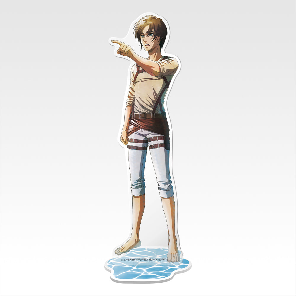 Attack on Titan -The Beast Titan Is Mine- Big Acrylic Stand Eren [Ichiban-Kuji Prize C]