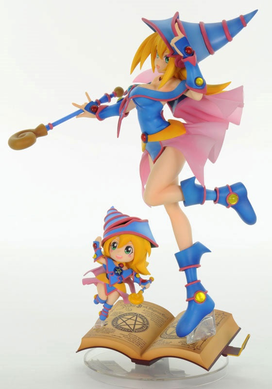 Yu-Gi-Oh! Duel Monsters - Dark Magician Girl with Chibi Buramaji Girl 1/8 Complete Figure