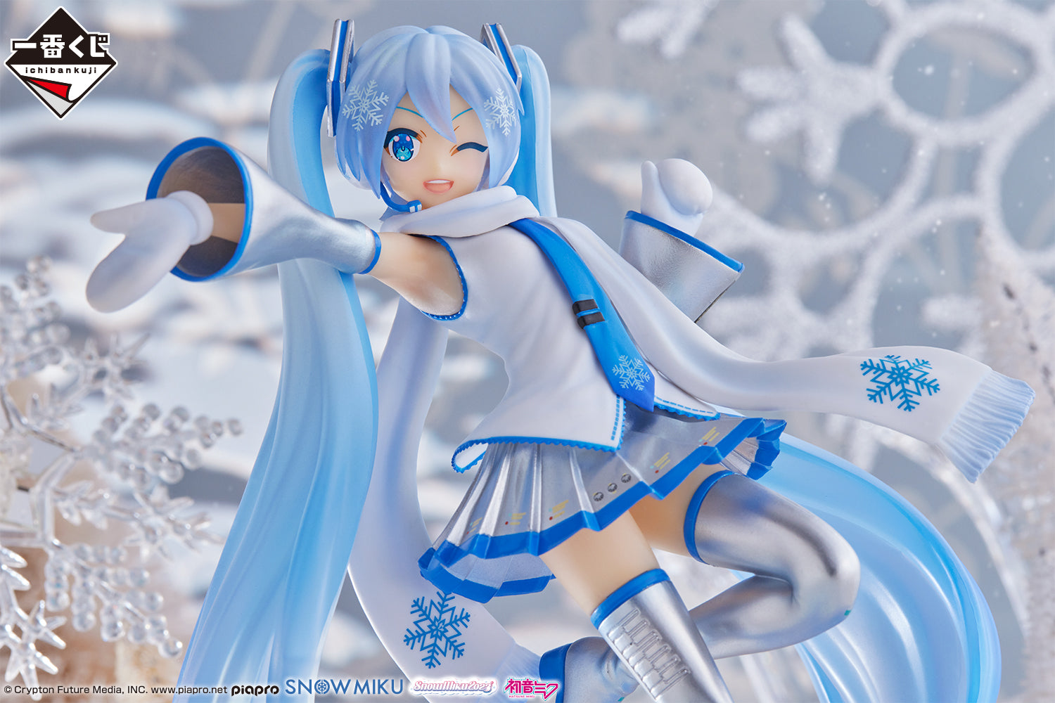 Ichiban Kuji Snow Miku SNOW MIKU Last One Prize Snow Miku Figure (Wink Ver.)