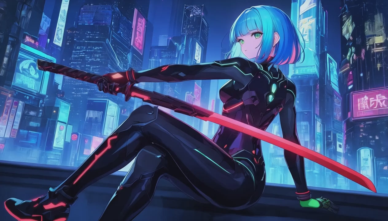 animota-chan Cyberpunk style Version.(Free)