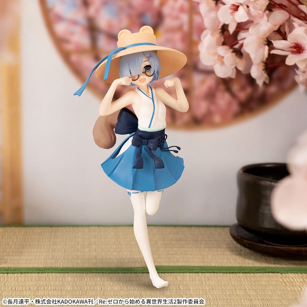 Re:Zero Starting Life in Another World Luminasta - Rem - Ponpoko Tanuki