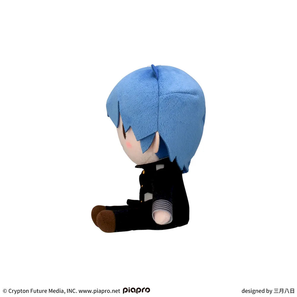 Hatsune Miku Series Fuwapuchi Mini Plush Toy KAITO School Uniform Ver.