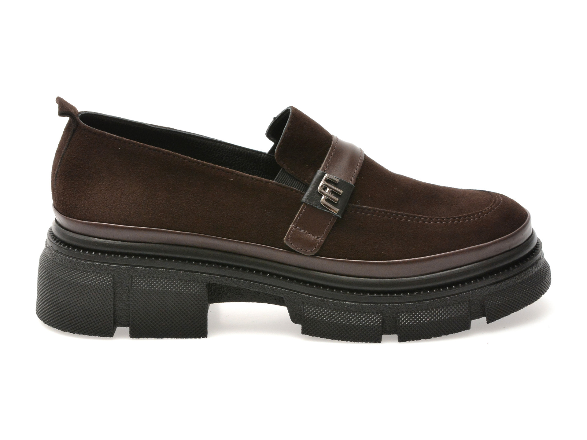 Mocasini GRYXX maro, 387340, din piele intoarsa