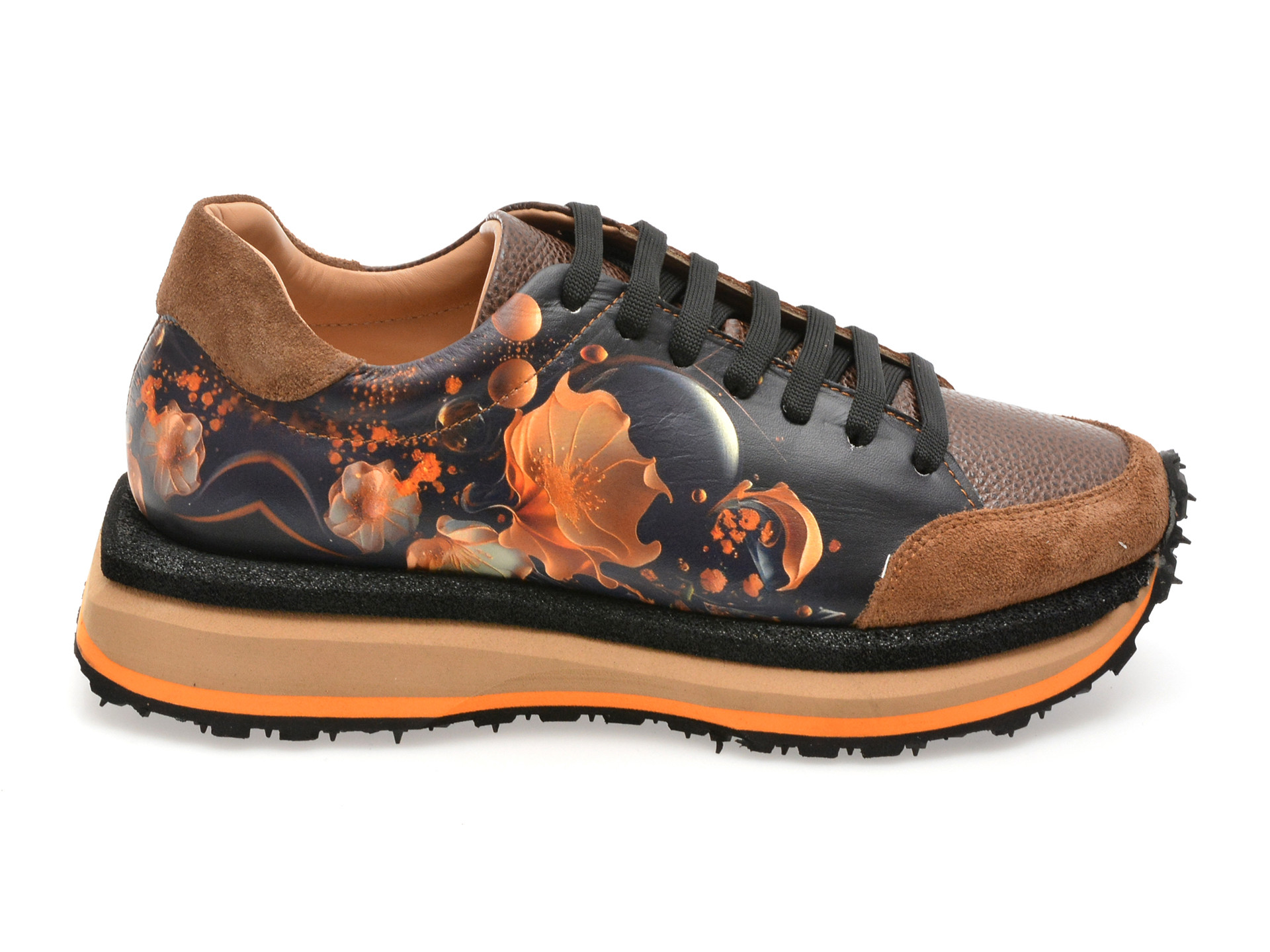 Pantofi sport GRYXX negri, 5961959, din piele naturala