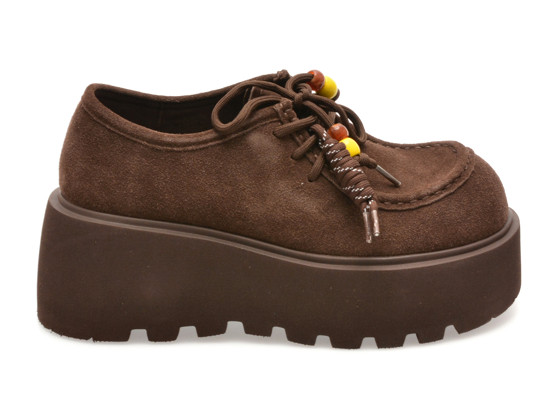 Pantofi GRYXX maro, 523, din piele intoarsa