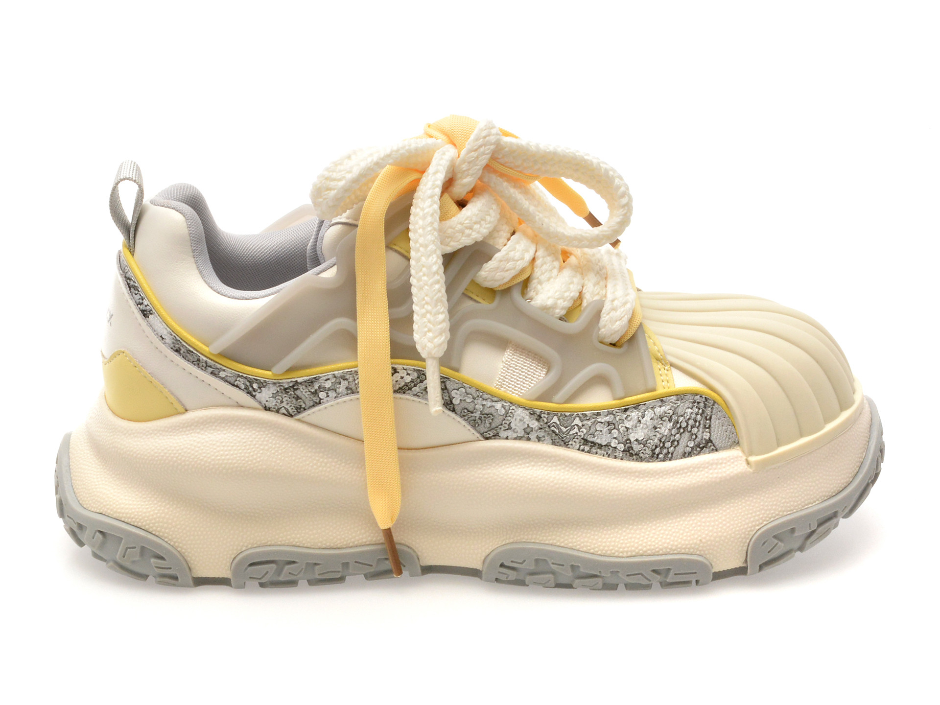 Pantofi sport GRYXX albi, 825888, din piele naturala