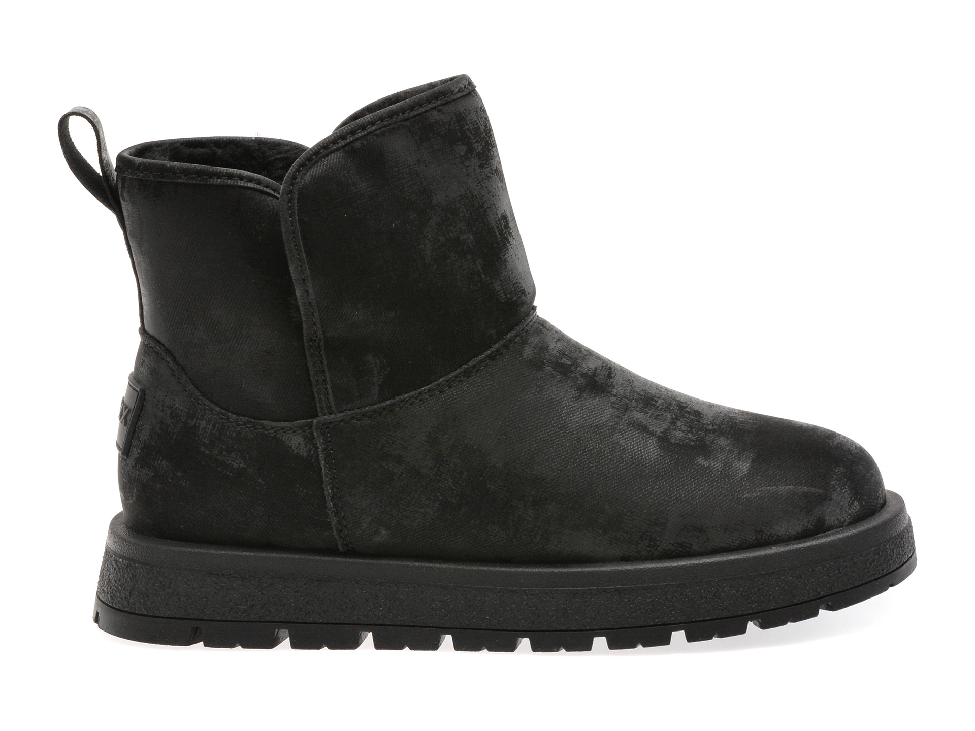 Ghete GRYXX negre, 221756, din piele naturala