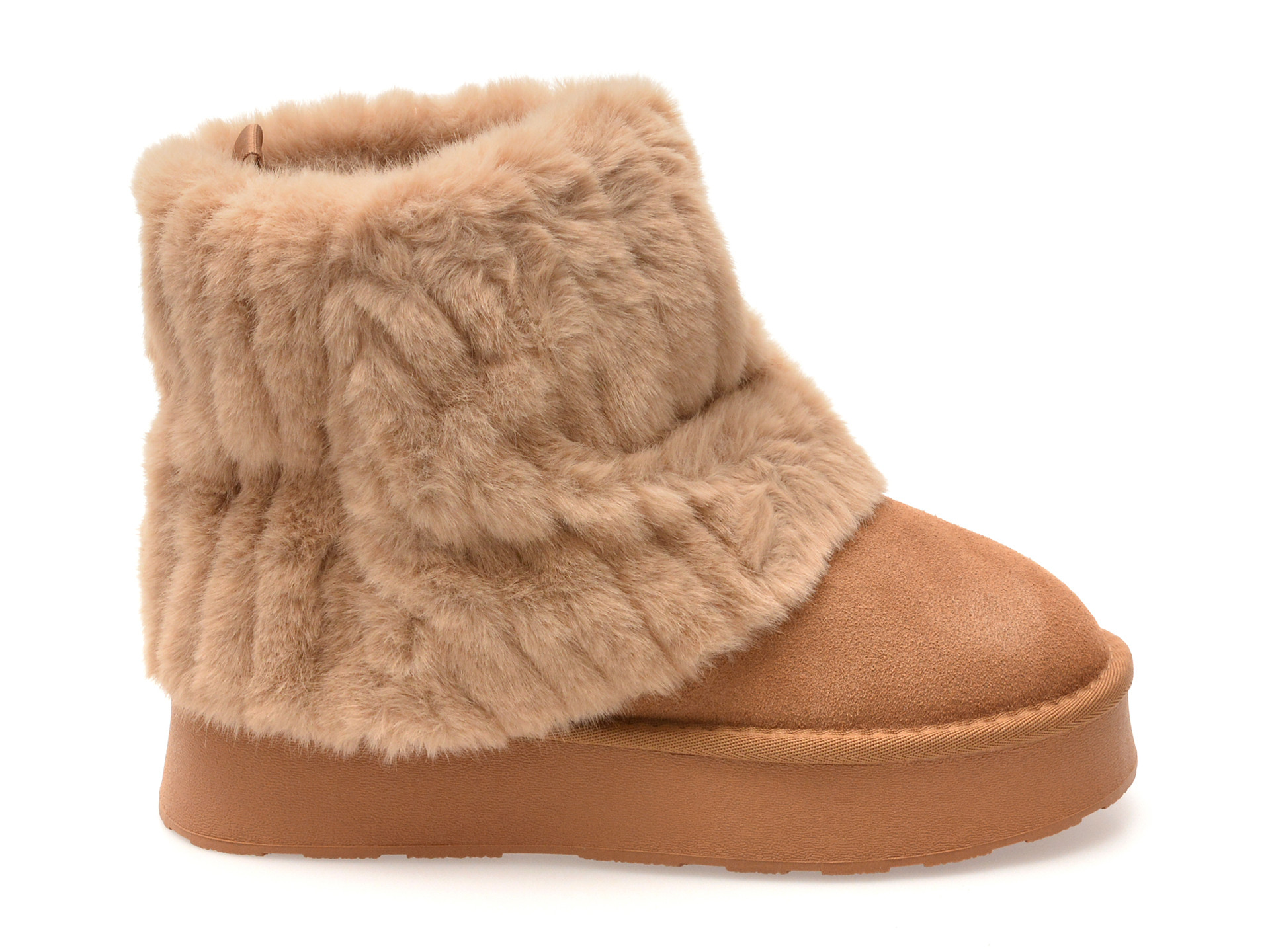 Ghete GRYXX maro, 239093, din piele intoarsa